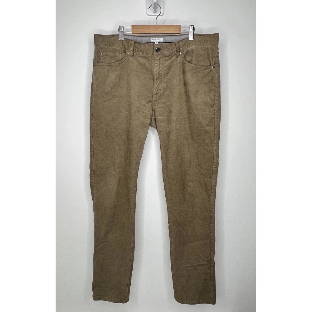 Peter Millar Corduroy Pants Mens 36x32 Brown Superior Soft Stretch Golf MF23B29